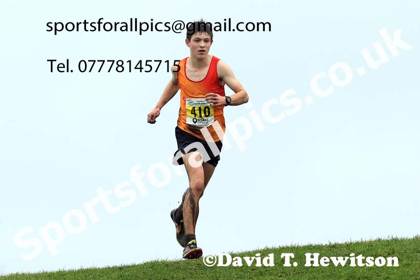 Mens under-17s 2023 North Eastern Cross Country Champs., Temple Park, South Shields. Photo: David T. Hewitson/Sports for All Pics